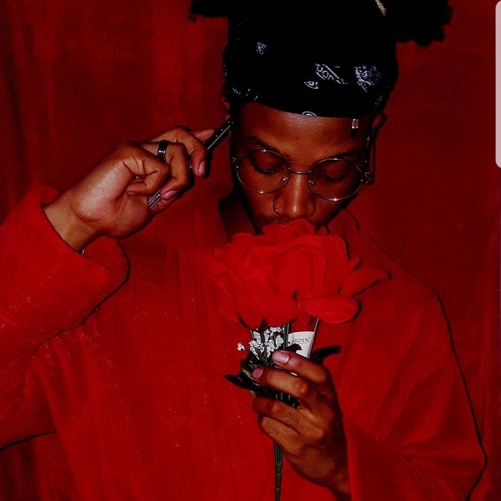 Deep Red Velvet Robe